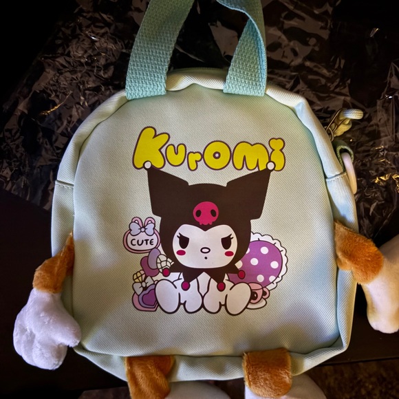 Other - Kids Backpack - Mint Green Cute Character Bag